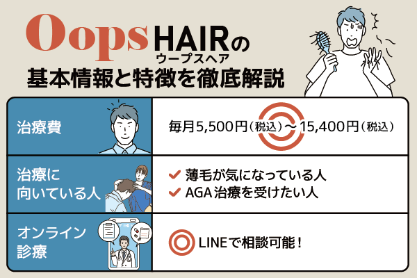 OopsHAIRの基本情報と特徴
